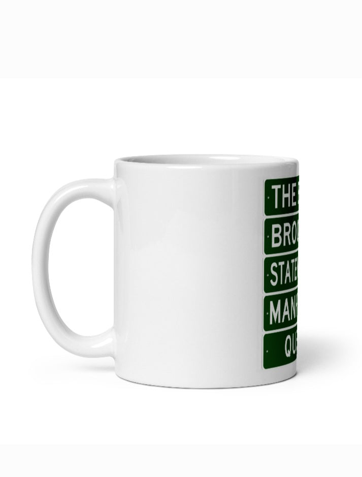 5 Boroughs glossy mug