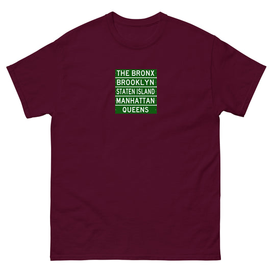 5 Boroughs Unisex classic tee