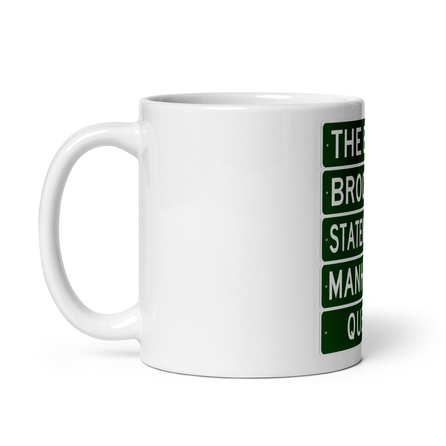 5 Boroughs glossy mug